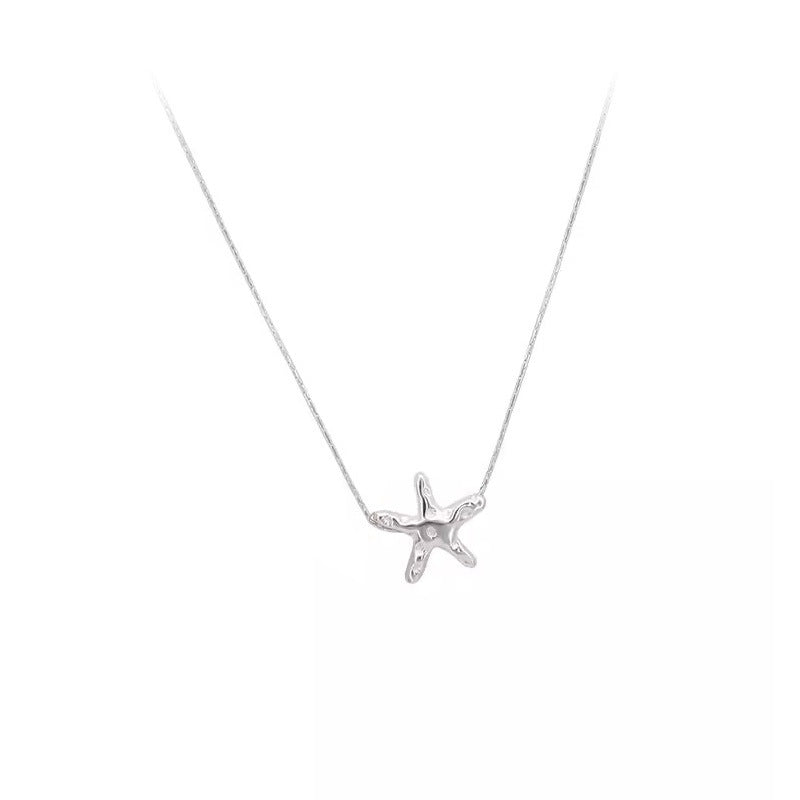 starfish s925 sterling silver lava necklace - MERGE.DAY.1.FREESTYLE