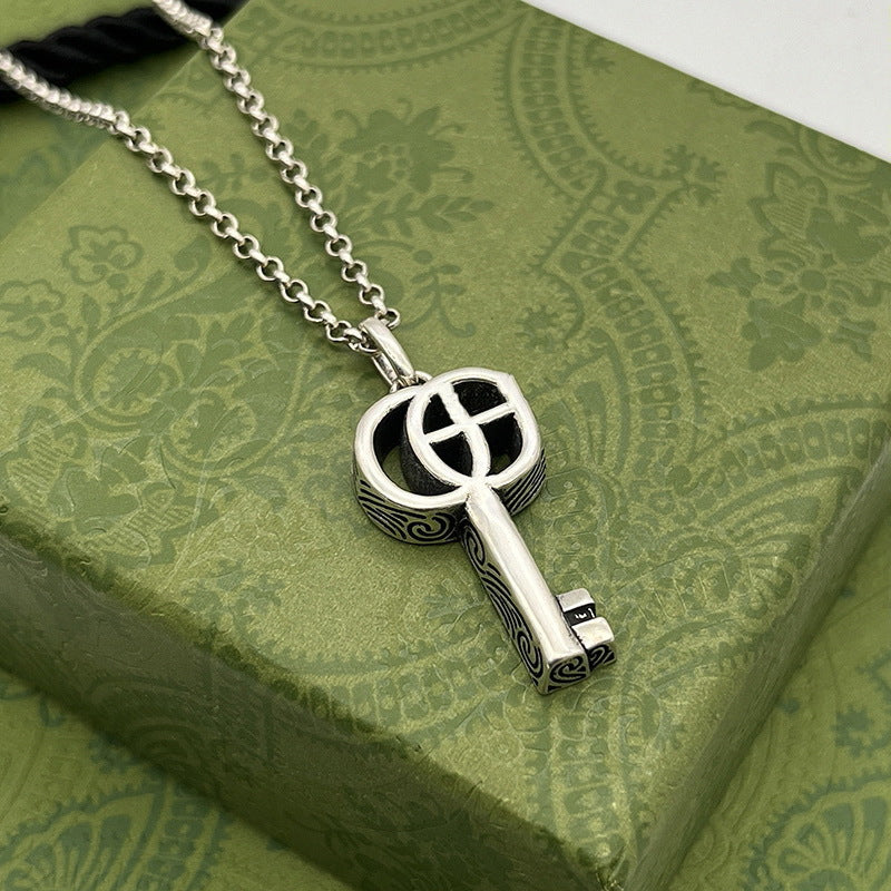 Double G necklace elf couple pendant - MERGE.DAY.1.FREESTYLE