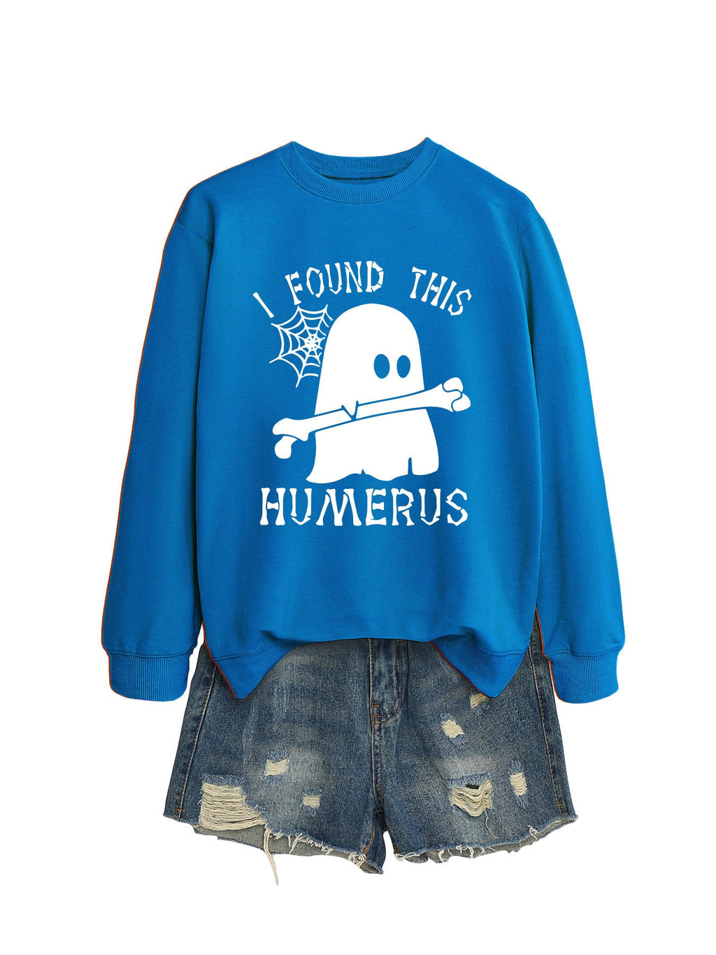 I FOUND THIS HUMERUS round neck sweatshirt - MERGE.DAY.1.FREESTYLE