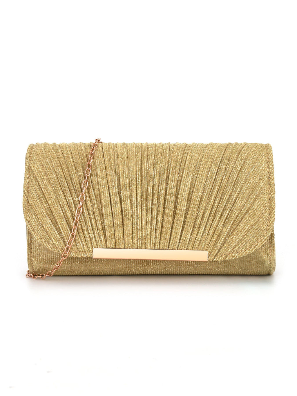 Pleated high sewing round bottom hand-held evening bag - MERGE.DAY.1.FREESTYLE