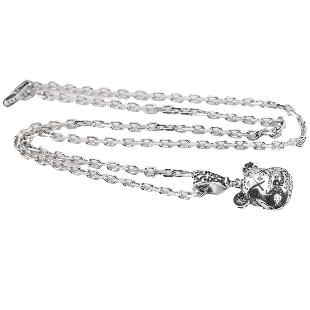 Retro Cute violent bear necklace - MERGE.DAY.1.FREESTYLE
