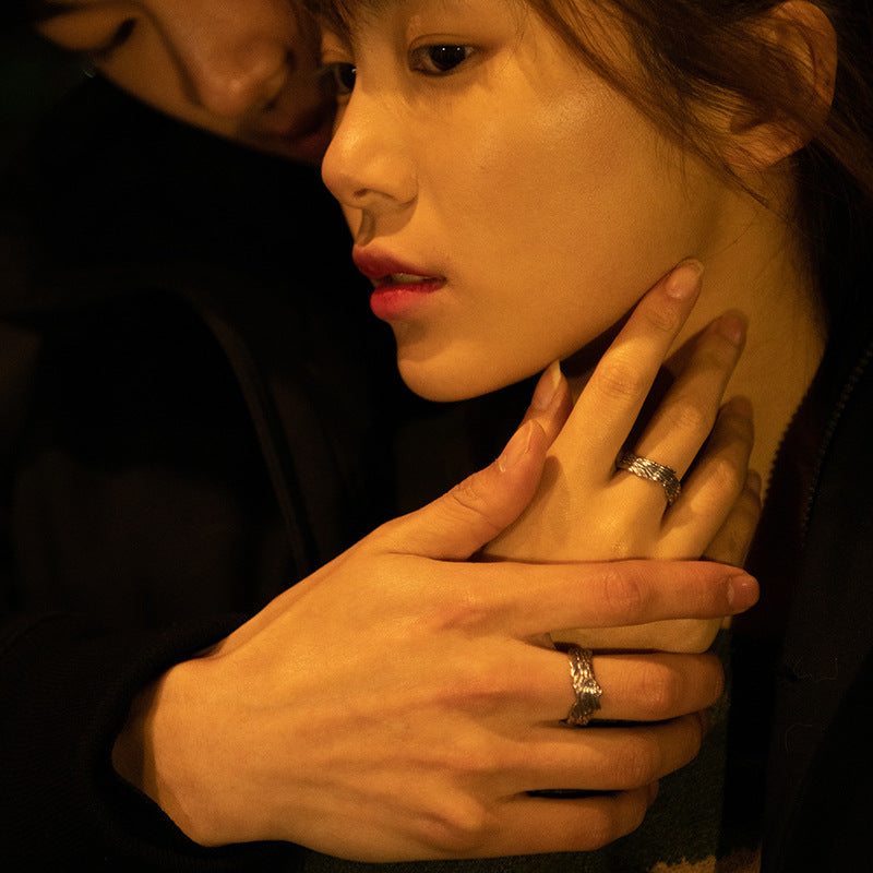 Creative Angel Wing Ring couple rings - MERGE.DAY.1.FREESTYLE
