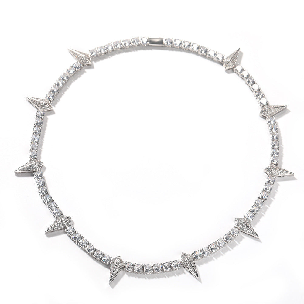 Hip-hop Black Panther zircon tennis chain - MERGE.DAY.1.FREESTYLE