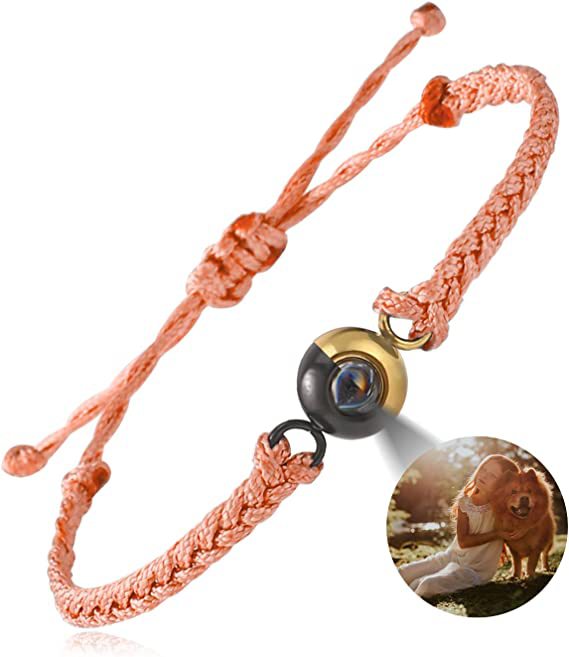 Hand-woven customized color picture personal color photo bracelet - MERGE.DAY.1.FREESTYLE