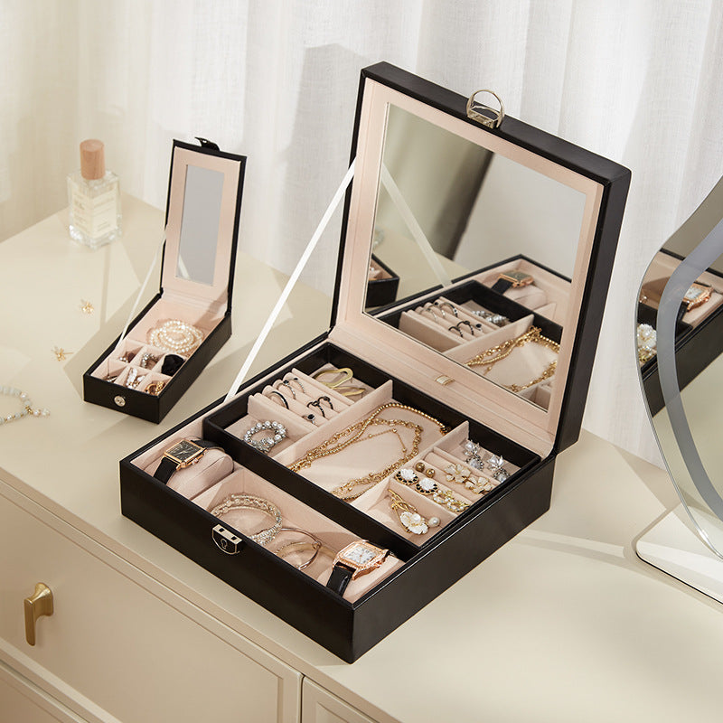 European-style high-end mirror and large capacity jewelry box - MERGE.DAY.1.FREESTYLE