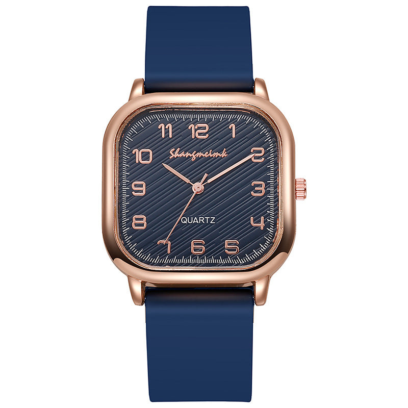 Fashionable quartz women's watch with silicone strap - MERGE.DAY.1.FREESTYLE