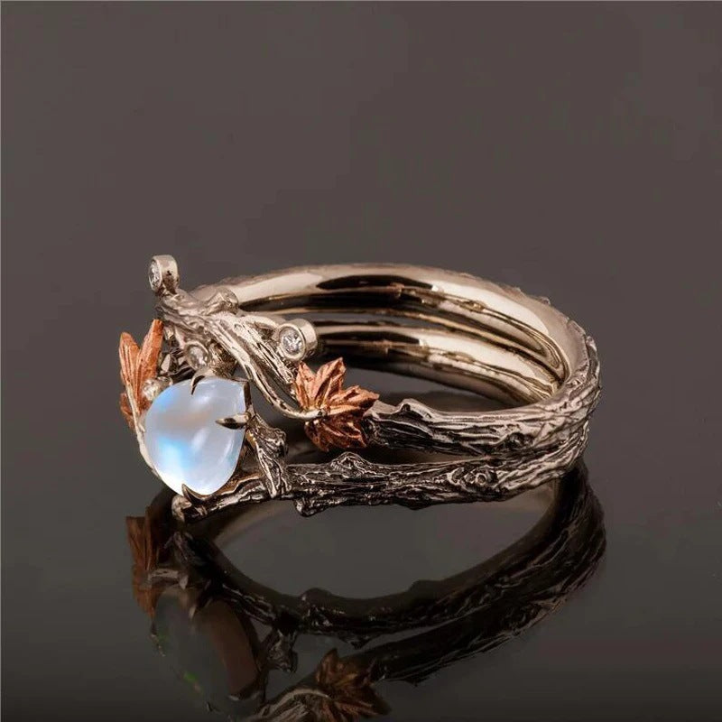 Retro maple leaf ring - MERGE.DAY.1.FREESTYLE