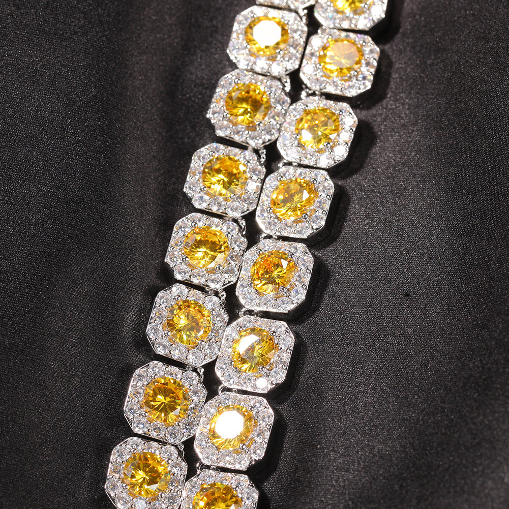 Inlaid Zircon Rock Sugar Necklace Trendy Personality Necklace - MERGE.DAY.1.FREESTYLE