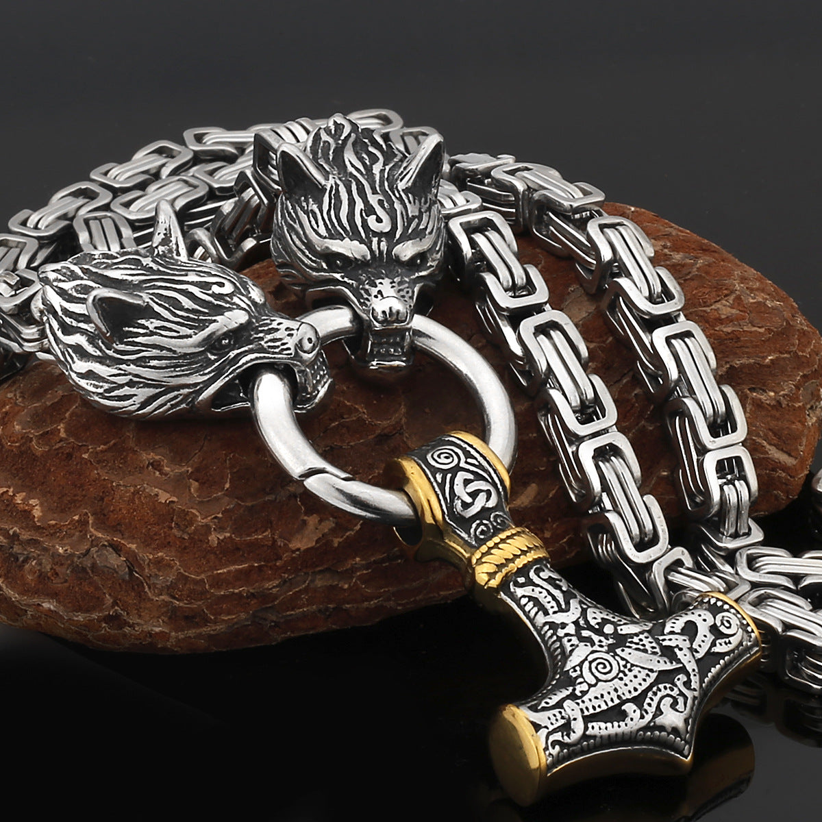 mjolnir necklace - MERGE.DAY.1.FREESTYLE