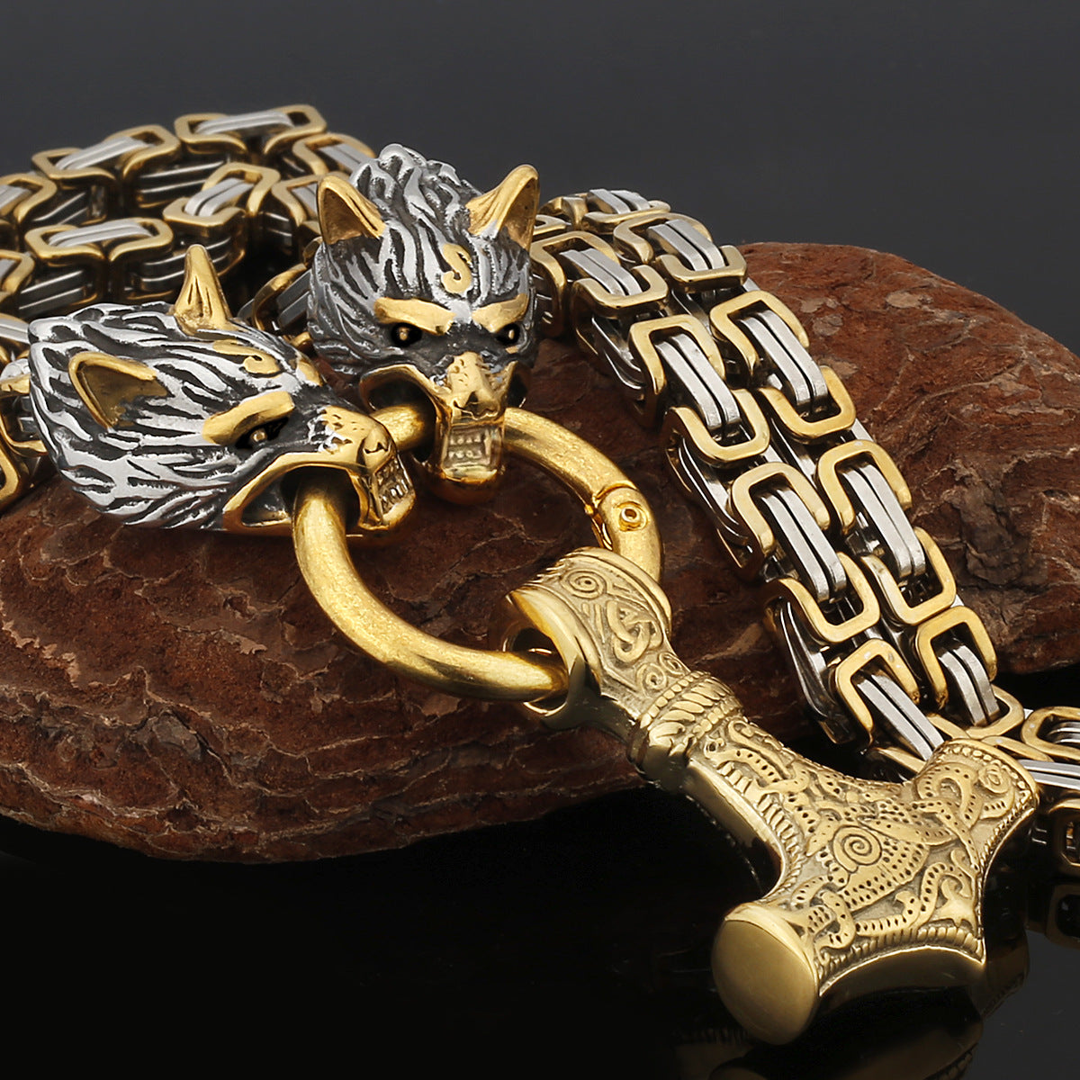 mjolnir necklace - MERGE.DAY.1.FREESTYLE