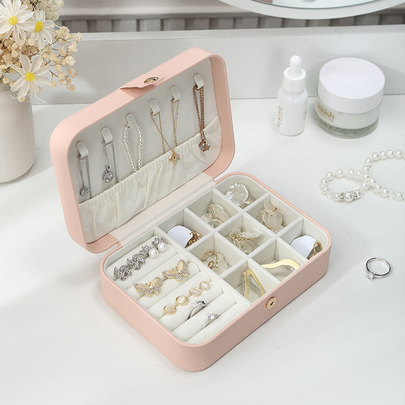 Nine-grid multifunctional portable jewelry box - MERGE.DAY.1.FREESTYLE