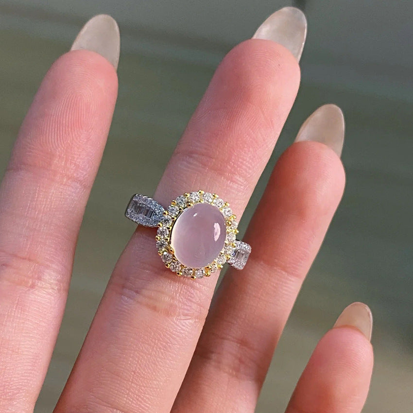 Opal inlaid brick ring - MERGE.DAY.1.FREESTYLE