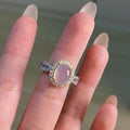 Opal inlaid brick ring - MERGE.DAY.1.FREESTYLE