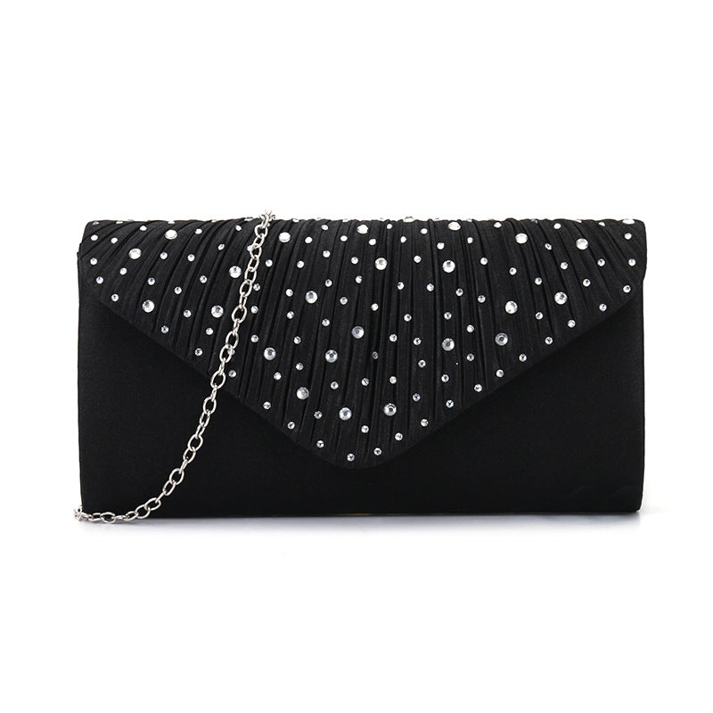 Japanese clutch pleated diamond crossbody bag - MERGE.DAY.1.FREESTYLE