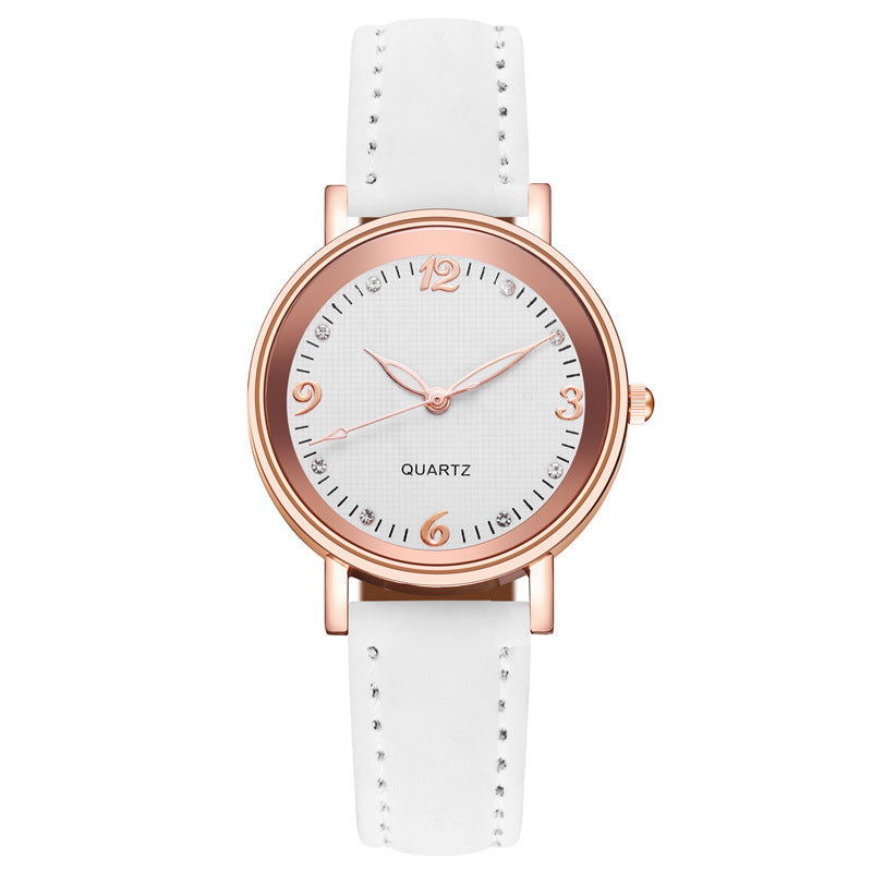 Luminous Watches for Women with Leather Straps and Casual Wear - MERGE.DAY.1.FREESTYLE