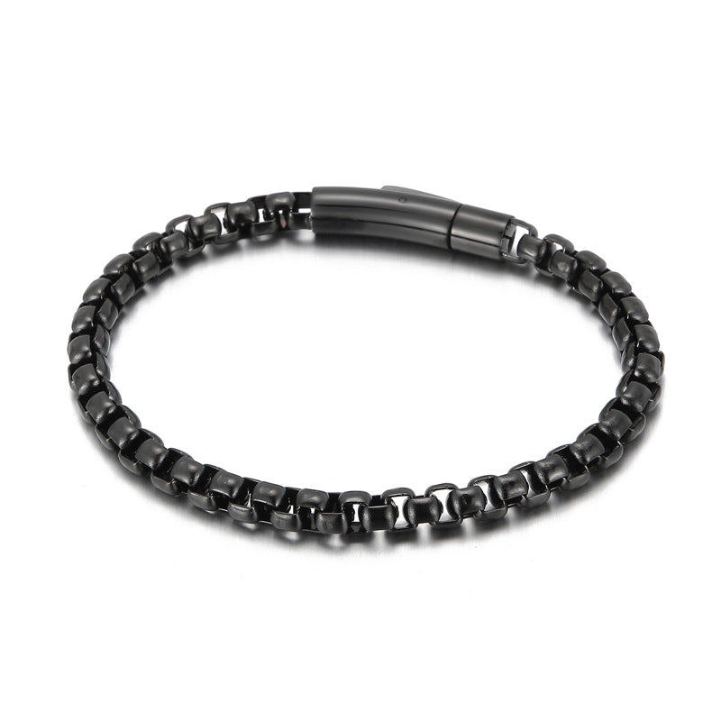 Stainless steel square pearl bracelet - MERGE.DAY.1.FREESTYLE