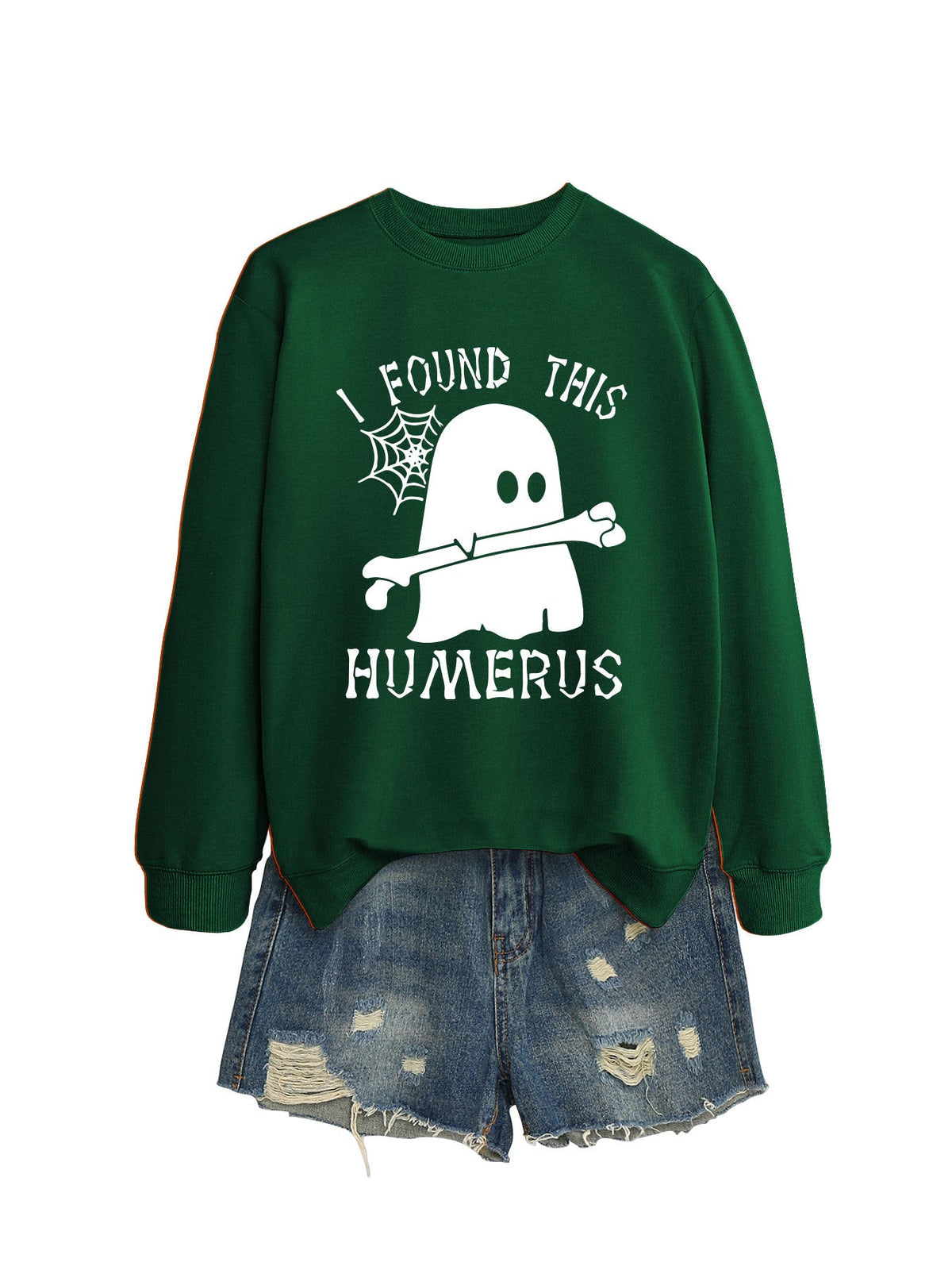 I FOUND THIS HUMERUS round neck loose sweatshirt - MERGE.DAY.1.FREESTYLE