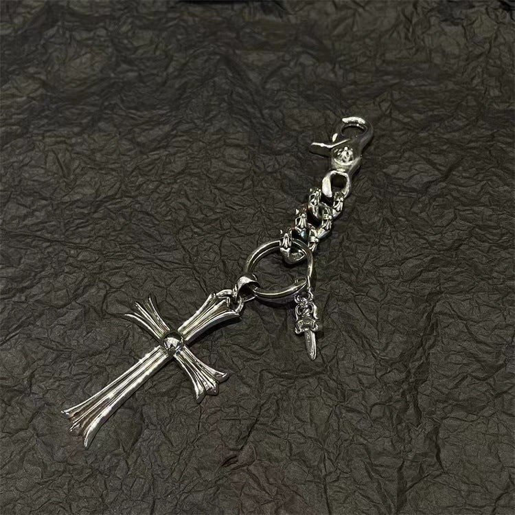 Retro cross sword keychain - MERGE.DAY.1.FREESTYLE
