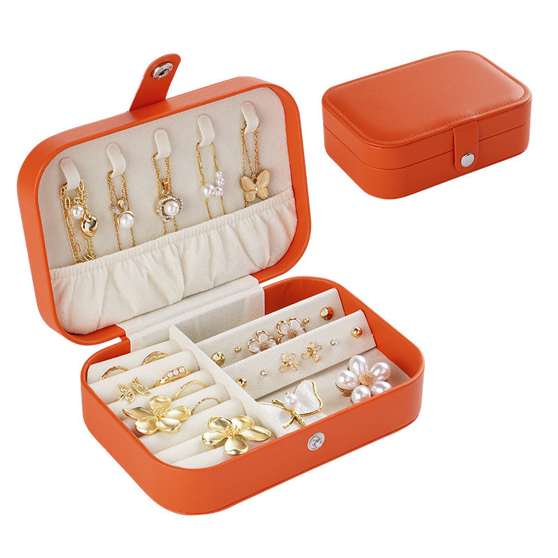 Portable travel girl multi-layer jewelry box - MERGE.DAY.1.FREESTYLE