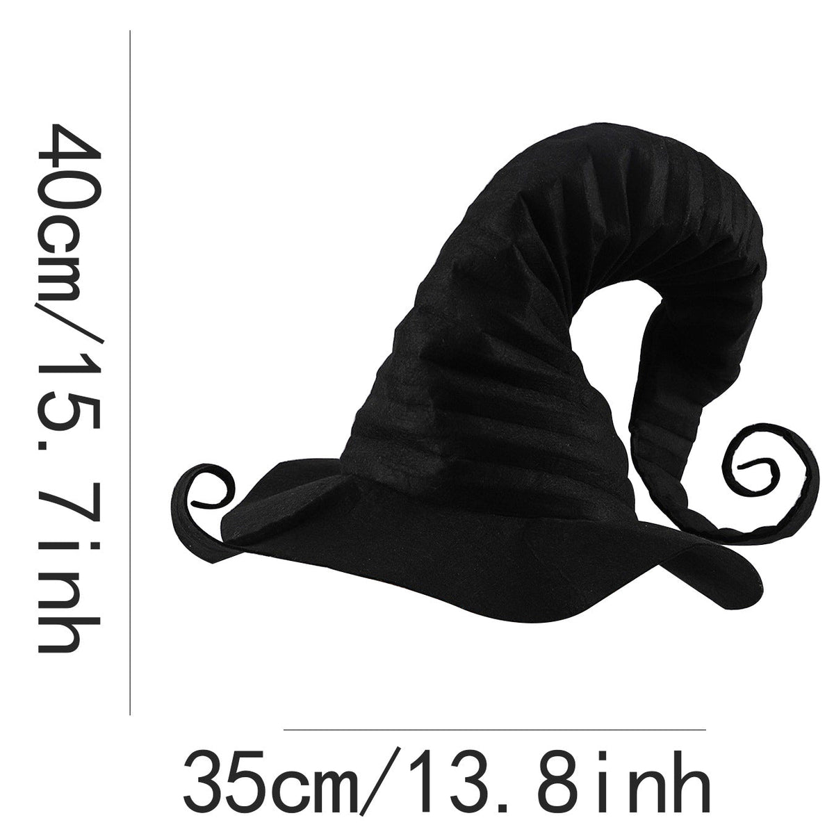 Halloween black magic witch hat - MERGE.DAY.1.FREESTYLE