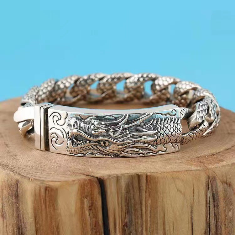 Domineering dragon pattern bracelet - MERGE.DAY.1.FREESTYLE