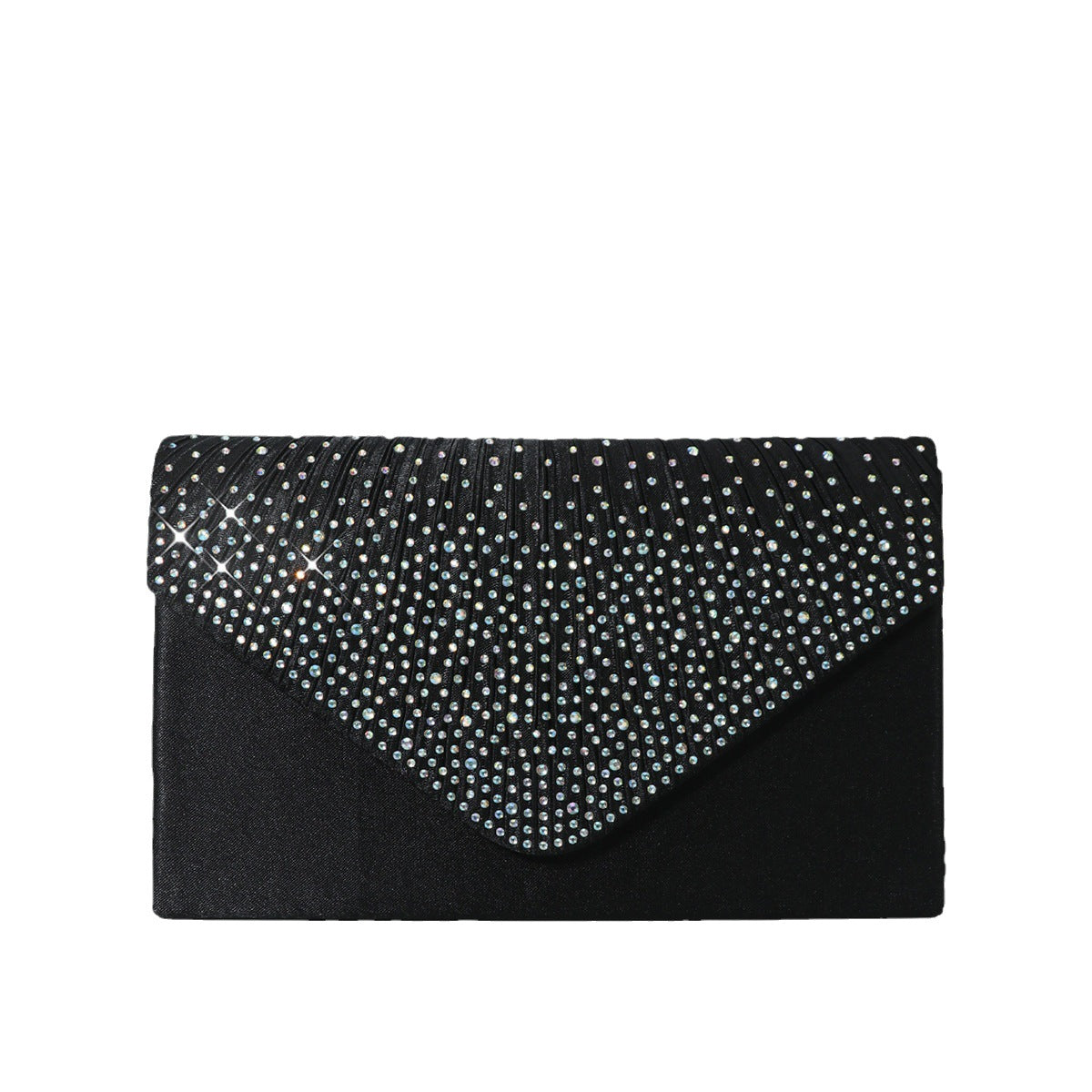 Colorful hot diamond black clutch - MERGE.DAY.1.FREESTYLE