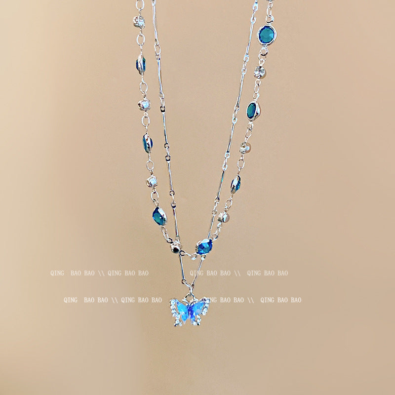 Titanium steel pearl clavicle necklace - MERGE.DAY.1.FREESTYLE