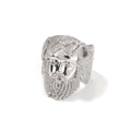 Hip-hop exaggerated portrait inlaid zircon ring - MERGE.DAY.1.FREESTYLE
