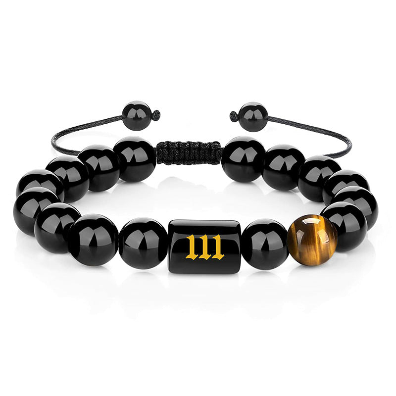 Obsidian Number 000-999 Bracelet - MERGE.DAY.1.FREESTYLE
