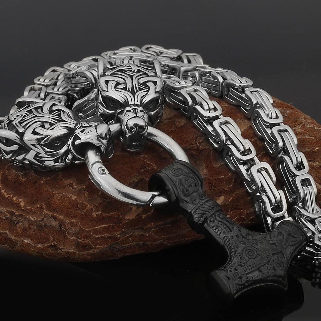 mjolnir necklace - MERGE.DAY.1.FREESTYLE