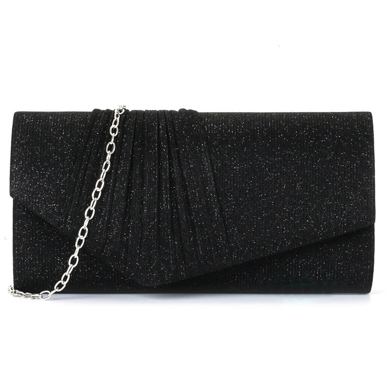 Flash material wrinkle zipper bag cover handbag - MERGE.DAY.1.FREESTYLE