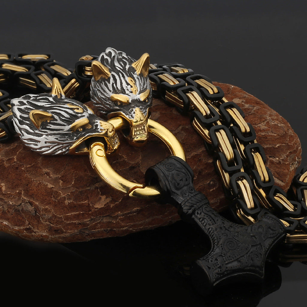 mjolnir necklace - MERGE.DAY.1.FREESTYLE