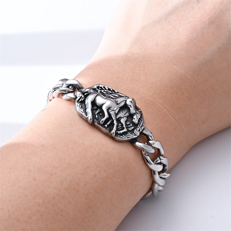 Stainless steel hip-hop thick chain - MERGE.DAY.1.FREESTYLE