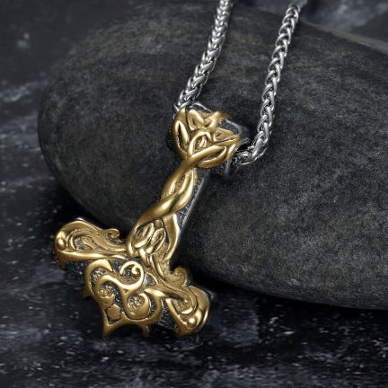 Viking mjolnir necklace - MERGE.DAY.1.FREESTYLE