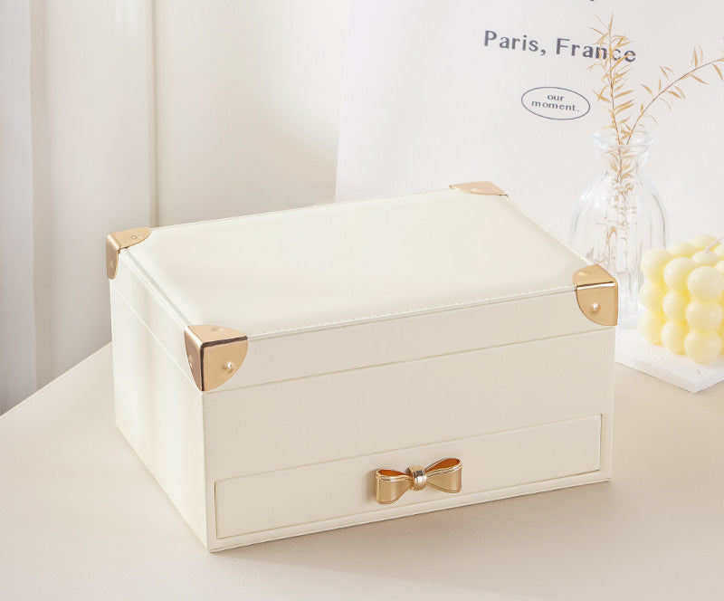 Three-layer jewelry box large-capacity flip storage box - MERGE.DAY.1.FREESTYLE