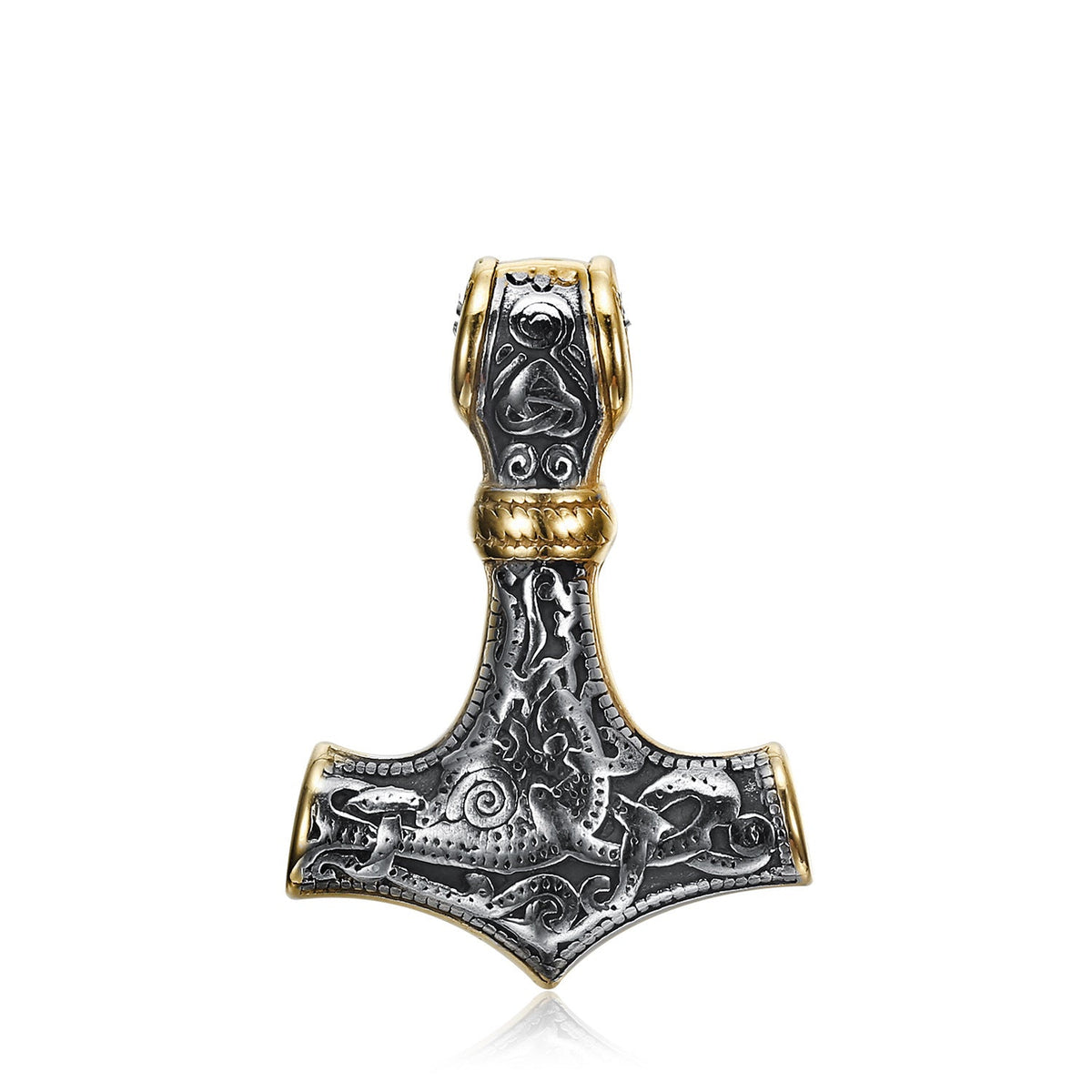 Viking mjolnir necklace - MERGE.DAY.1.FREESTYLE