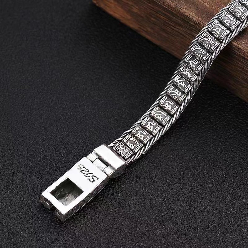 Rotating six-character mantra rotating bracelet - MERGE.DAY.1.FREESTYLE