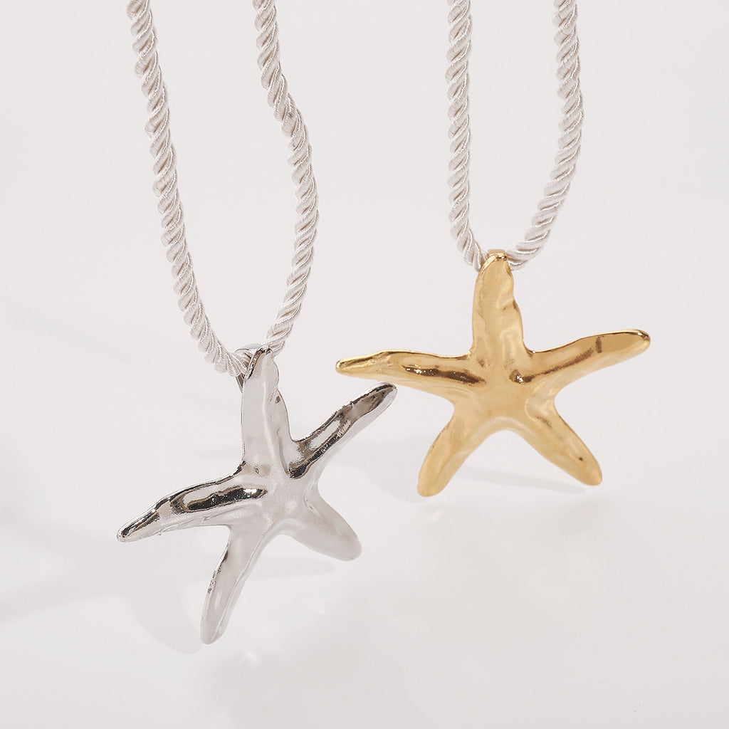 starfish necklace irregular alloy necklace - MERGE.DAY.1.FREESTYLE