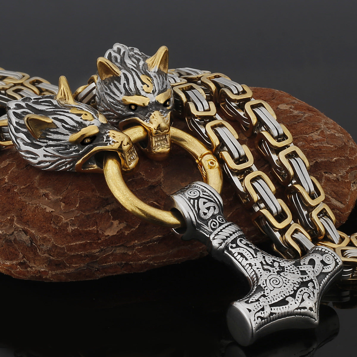 mjolnir necklace - MERGE.DAY.1.FREESTYLE