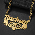 DIY letter necklace laser marking name clavicle necklace - MERGE.DAY.1.FREESTYLE