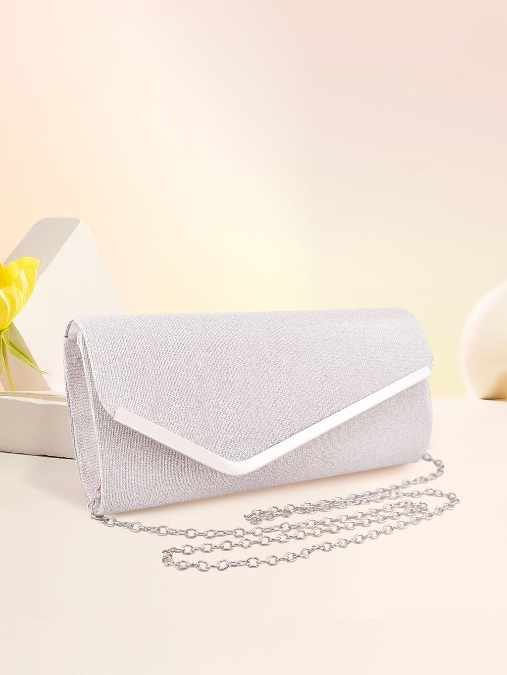 Women's three-fold bag with colorful glitter - MERGE.DAY.1.FREESTYLE