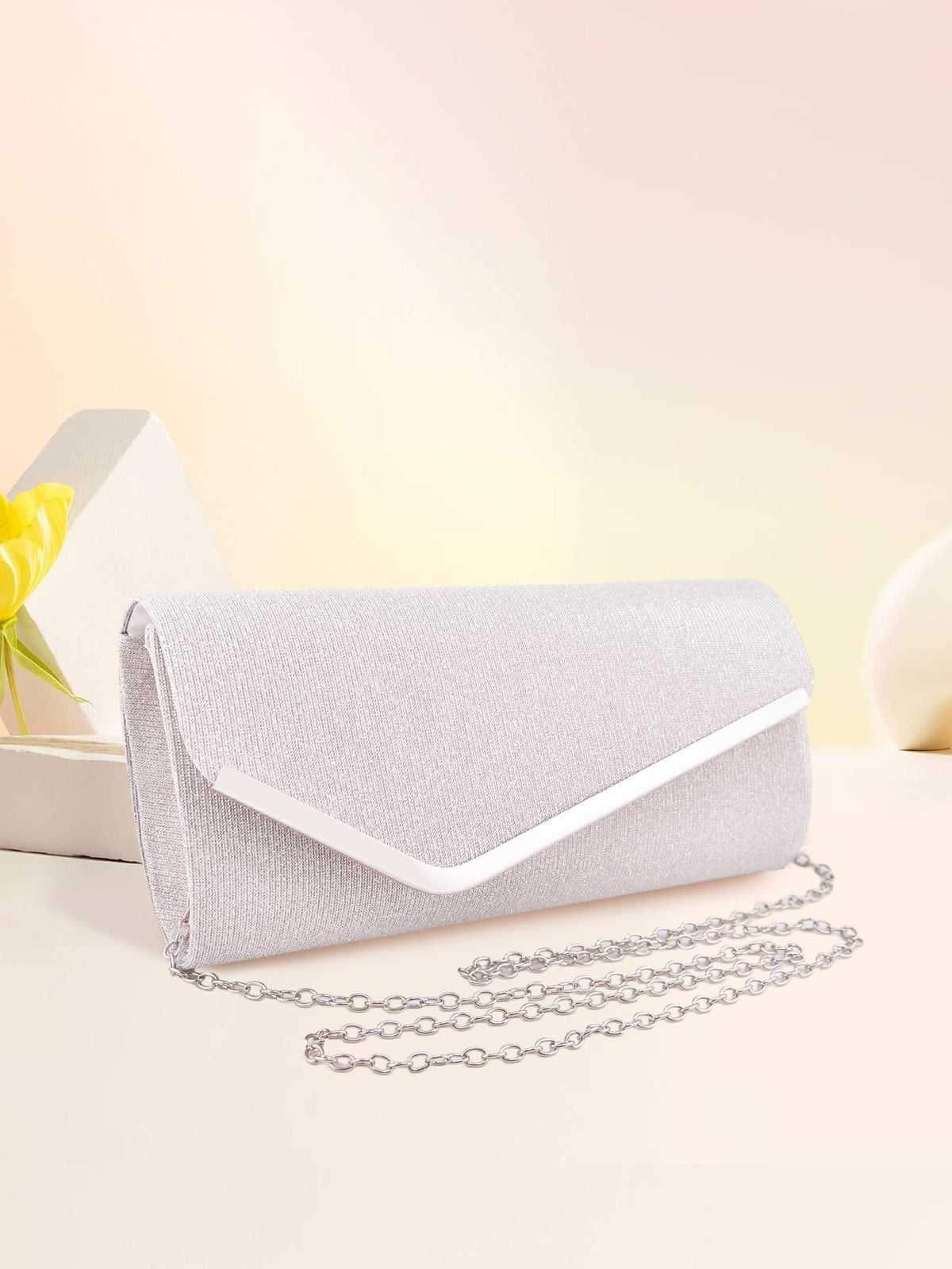 Women's three-fold bag with colorful glitter - MERGE.DAY.1.FREESTYLE