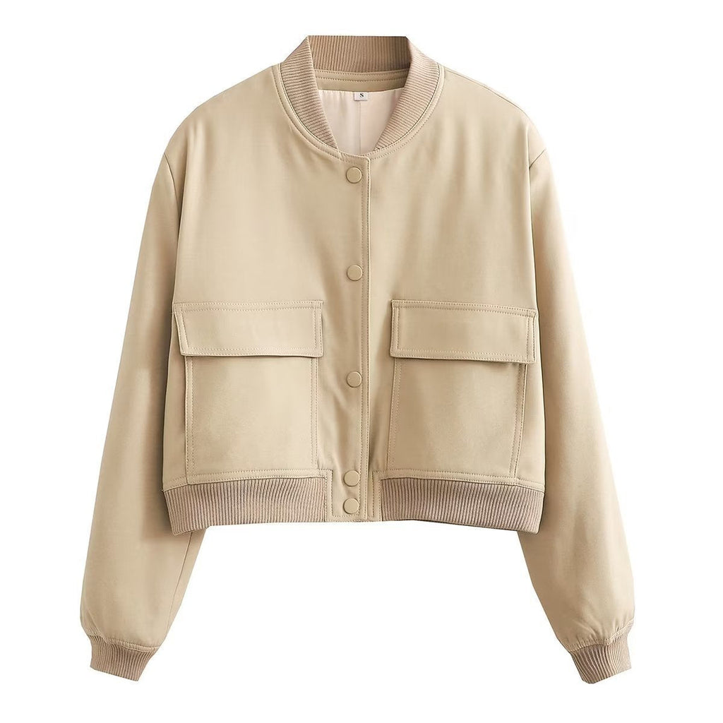Large pocket short jacket - MERGE.DAY.1.FREESTYLE