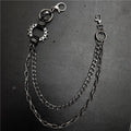 Exaggerated spiked retro trendy brand single loop pants chain - MERGE.DAY.1.FREESTYLE