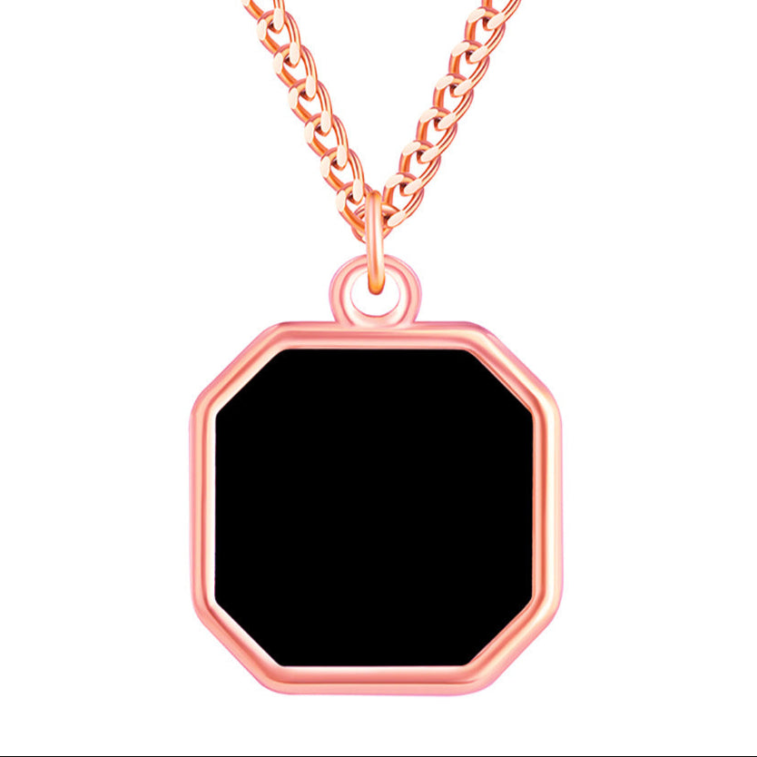Personalized photo heating color changing necklace - MERGE.DAY.1.FREESTYLE