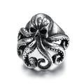 Pirate octopus tentacle punk style ring - MERGE.DAY.1.FREESTYLE