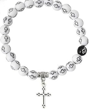 Couple colorful rosary bracelets - MERGE.DAY.1.FREESTYLE