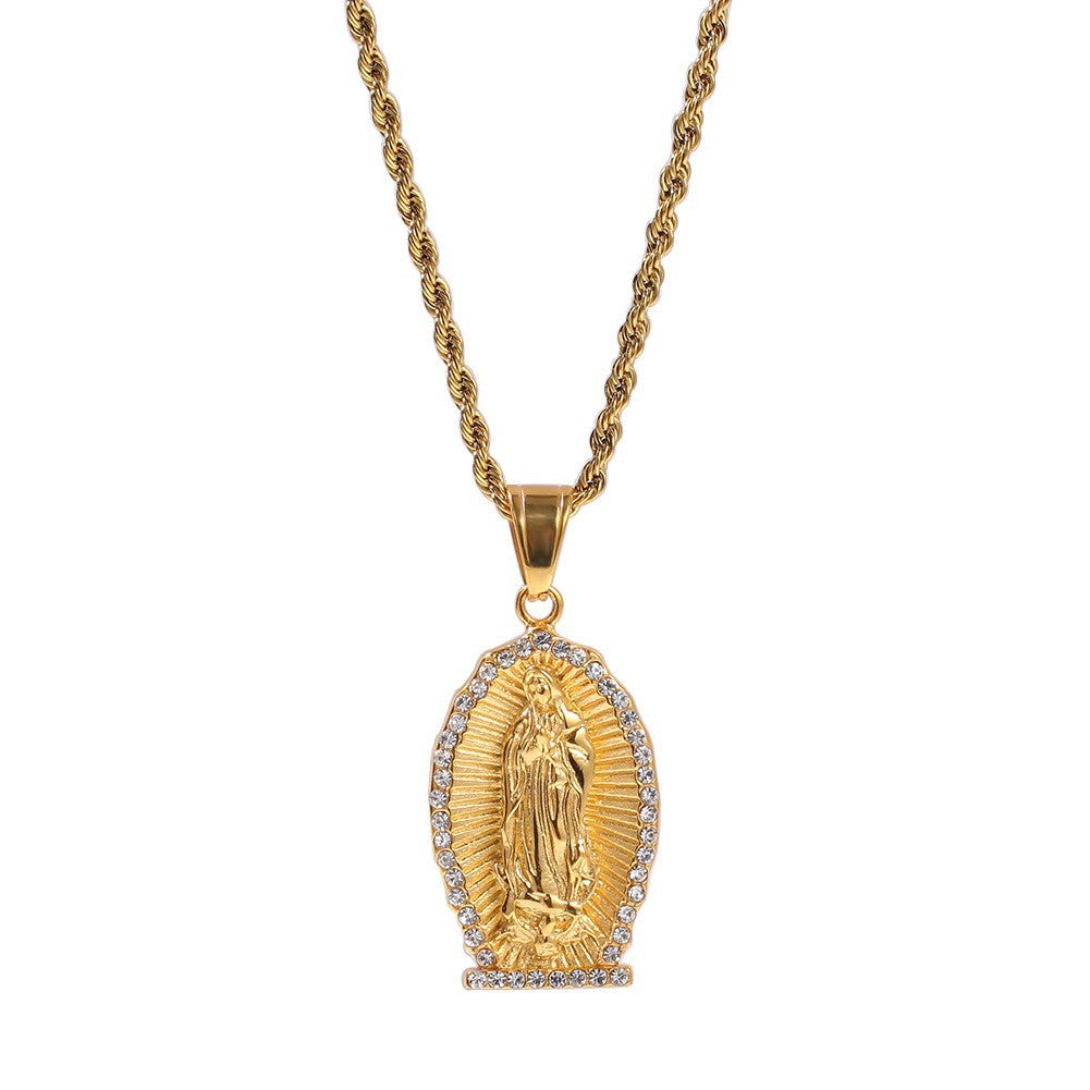 Hip Hop Winged Angel Pendant Necklace - MERGE.DAY.1.FREESTYLE