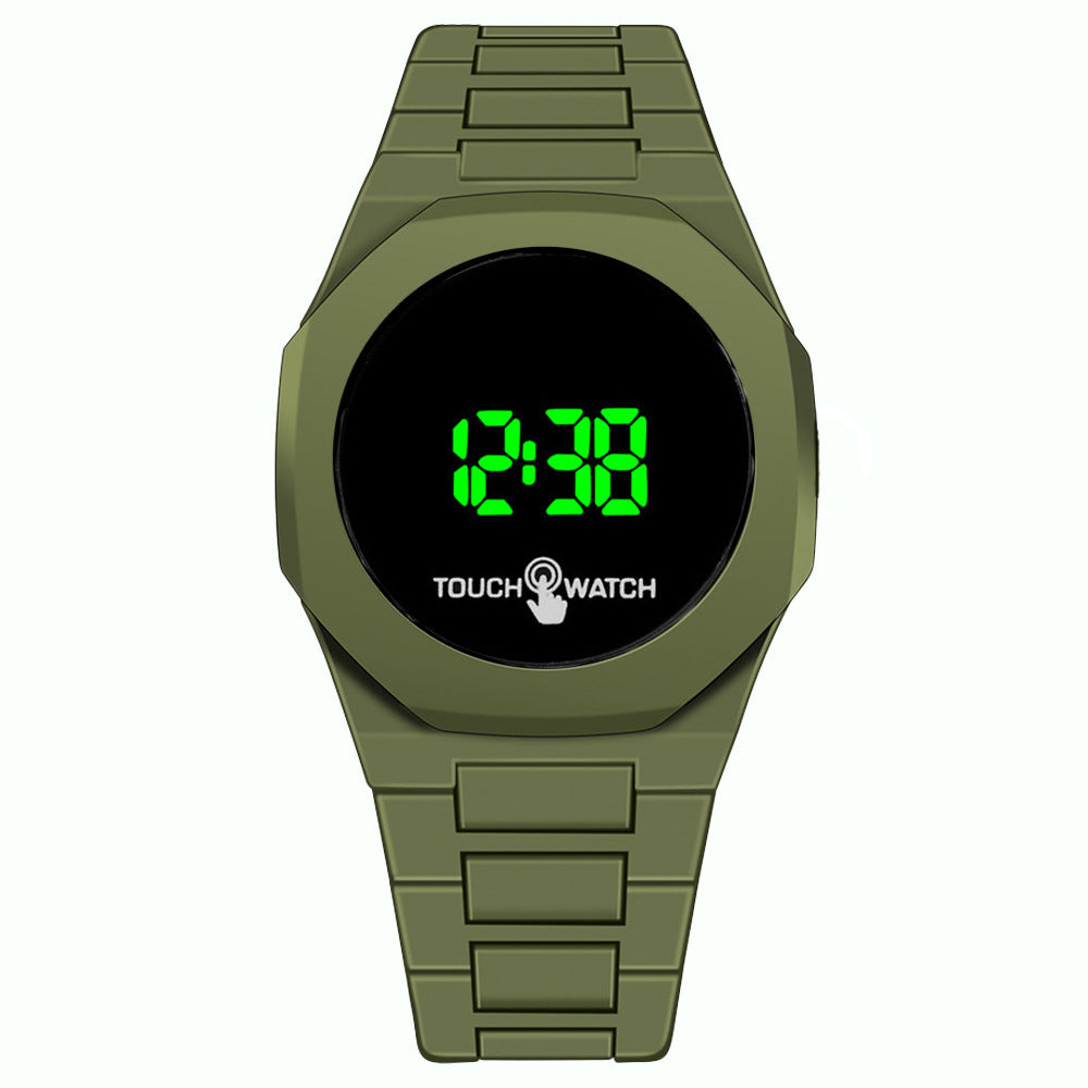 LED plastic covers and butterfly buckle watches for men and women. - MERGE.DAY.1.FREESTYLE