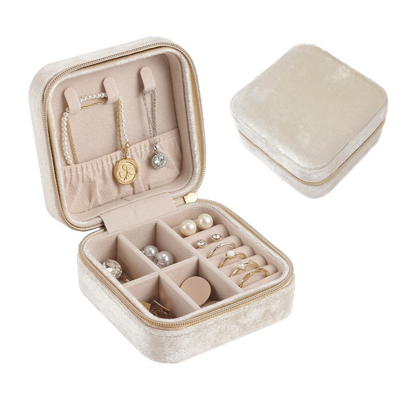 Italian velvet jewelry organiser box - MERGE.DAY.1.FREESTYLE